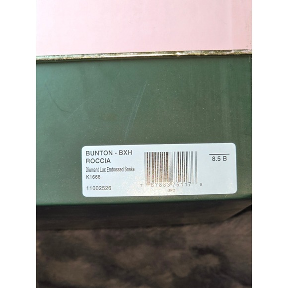 NWB Kate Spade Bunton Diamant Lux Embossed Snake Platform Sandals US 8.5 - Picture 8 of 8